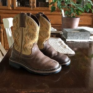 Toddler Justin Cowboy Boots size 9 1/2